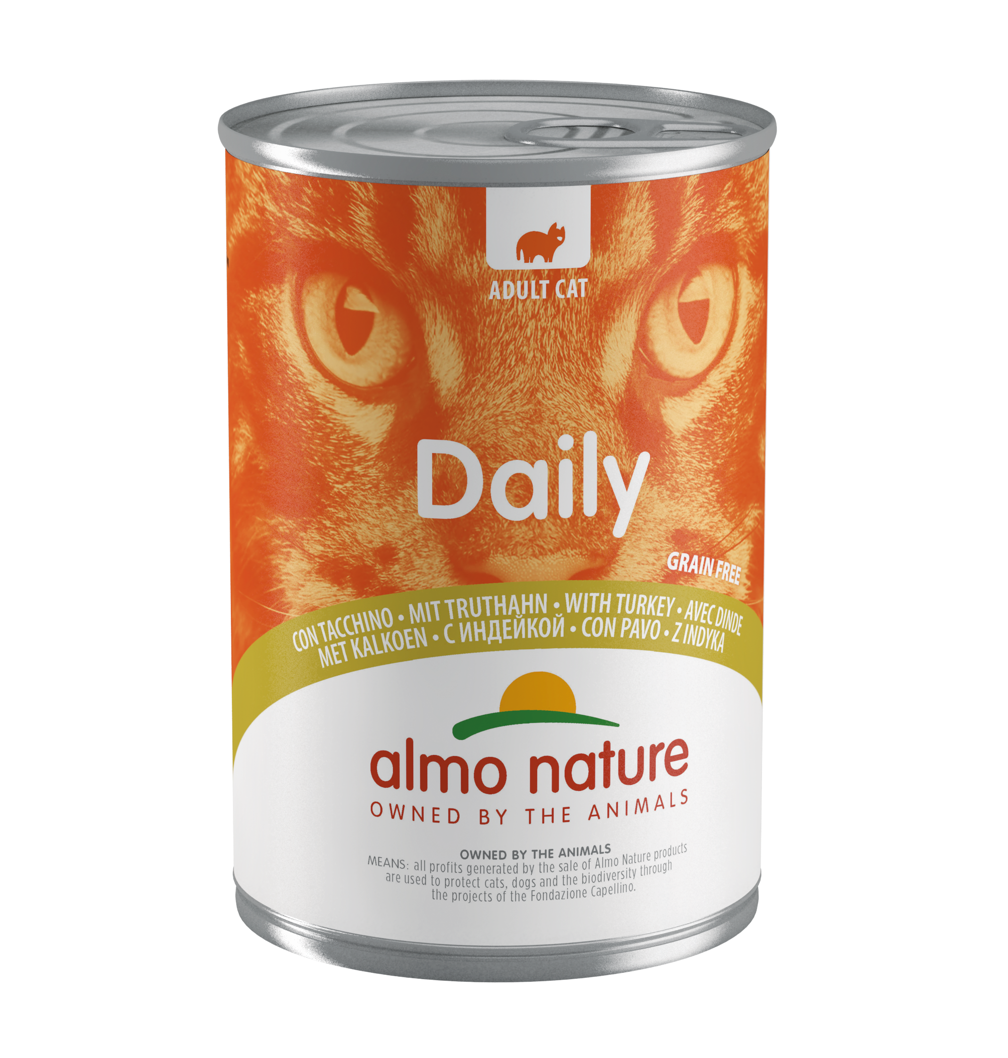 Almo Nature Cat Daily Truthahn 400gD