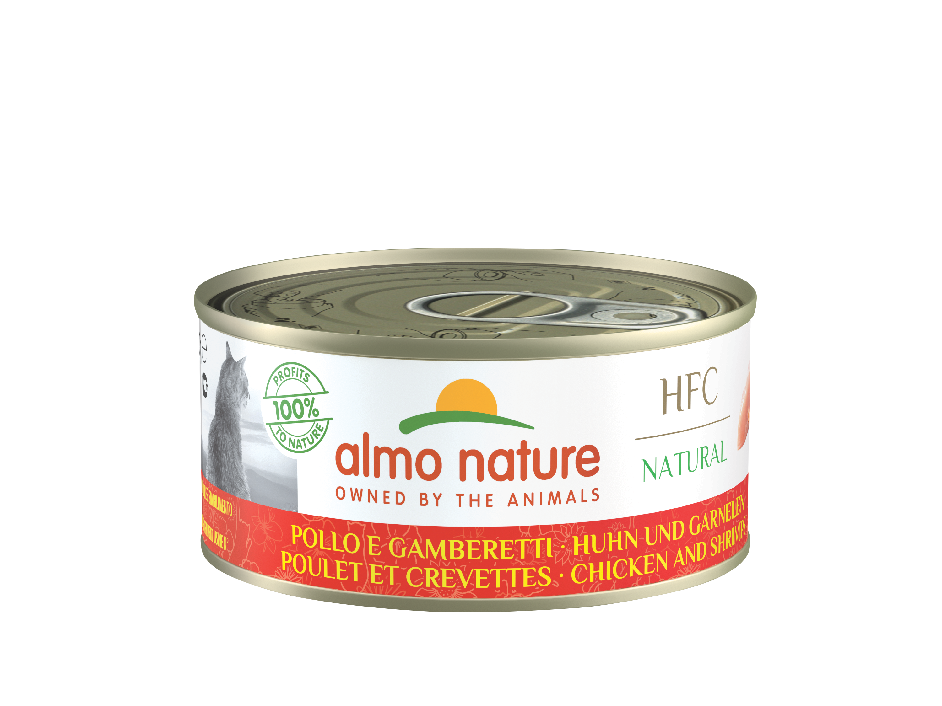Almo Nature Cat Huhn+Garnelen 150gD