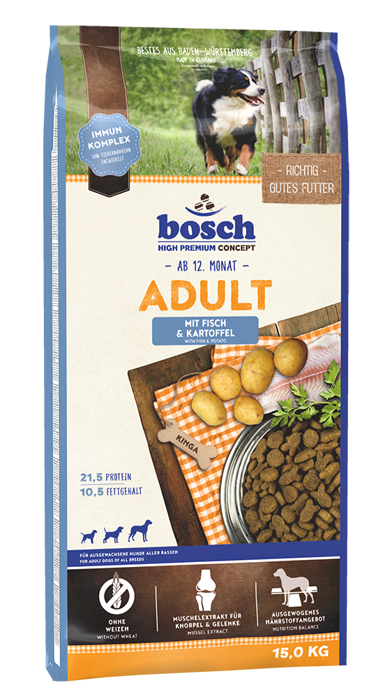 Bosch Fisch+Kartoffel 15kg