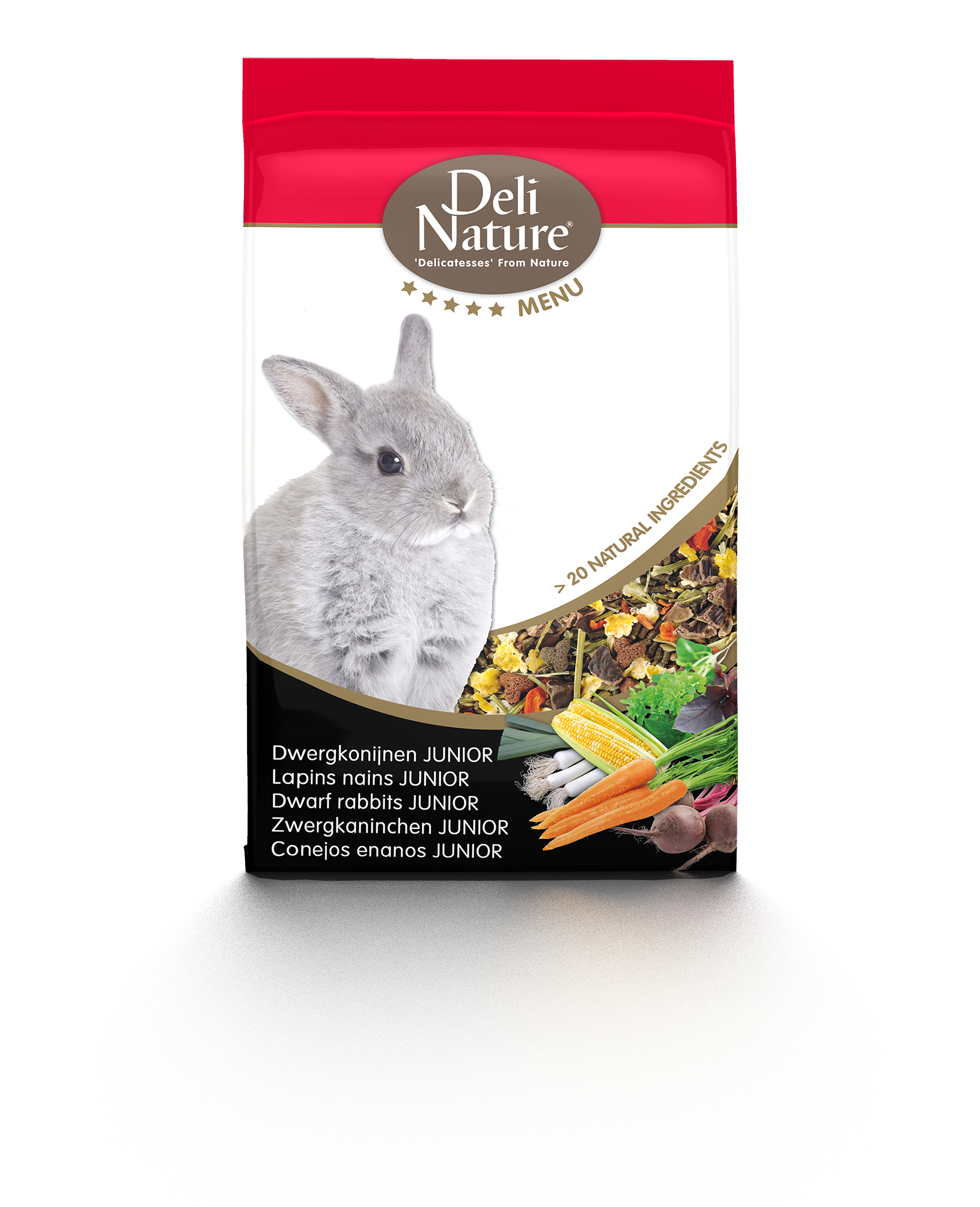Deli Nature Nager 5*-Menü JUNIOR KANINCHEN 2,5 kg